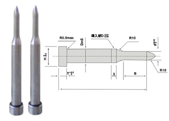 Alcrona Die Punch Pins SKH51, stempel kwadratowy dziurkacz dostosowany
