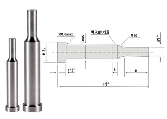 Alcrona Die Punch Pins SKH51, stempel kwadratowy dziurkacz dostosowany